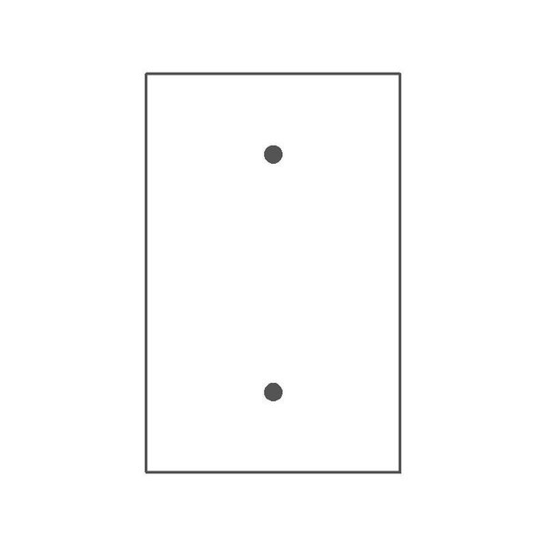 Mulberry Wallplates 1G WNKL.IV.JUMBO BLANK 99851